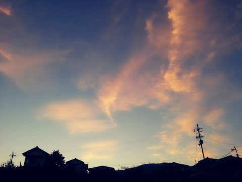素敵なひと時～夕暮れの空～の画像