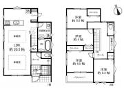 土地面積61.89坪、LDK20.5帖の大型4LDK♪カースペース2台以上可(車種による)保土ヶ谷区仏向町 新築戸建て