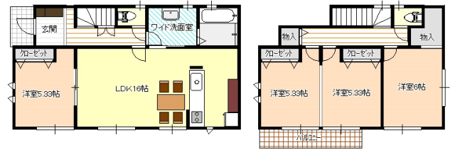 SAN+ZEH(ネットゼロエネルギーハウス)基準クリア住宅や耐震等級3の家。最大10KWまで実質0円にてZEH住宅となる太陽光発電設置可能の建物価格1550万円(税込)基準面積27~28.5坪標準