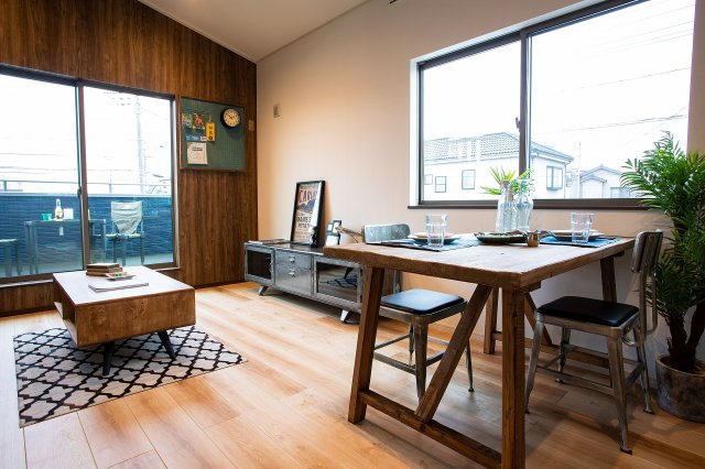 SAN+特別仕様スキップフロアのあるお家。建坪29坪、同仕様施工例、参考建物価格1900万円