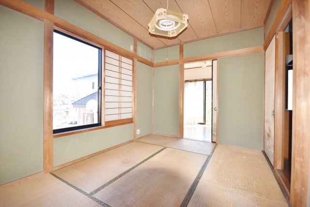 明るい和室です