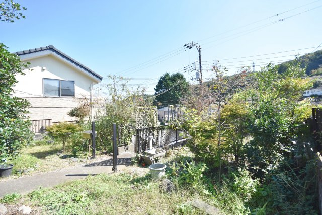 お庭でゆったりと過ごせます