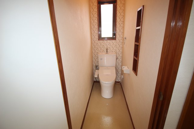 トイレもきれいです