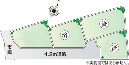 全4区画のニュータウン、限定1区画です! 「狭山市」駅から「高田馬場」駅は乗り換えなし約48分でアクセス良好。都内へのフットワークも軽快♪