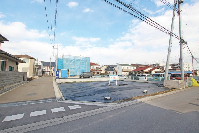 【現地土地】 SAN+では建物価格1450万円で、ZEH基準クリア&高断熱&耐震3の安心住まいが叶います♪ぜひ詳細お問い合わせください♪ 現地(2021年8月)撮影
