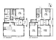 旧分譲地内につき住環境良好!敷地面積48坪、カースペース3台♪保土ヶ谷区新桜ケ丘1丁目 新築戸建て